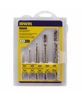 Irwin 10-pack Carbon Steel 4-in Screw Extractor Model #11117. Fixed Price $32.99.