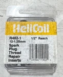 Helicoil M12-1.25mm Spark Plug Thread Repair Inserts 1/2" Reach 6 Pack. Fixed Price $10.99.