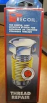 Recoil 35180 M18-2.5 Metric Thread Repair Tool Kit. Fixed Price $59.36.