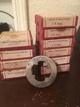 Vintage R&t Co. One No. 50 "1 R Pipe" Die In Wells Tool Machinist Box Nos. Fixed Price $25.00.