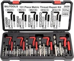 Bilitools Thread Repair Kit Metric, 131-piece Hss Drill Helicoil M5 M. Fixed Price $72.54.