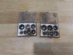 Vintage Snap On Trc7a Coarse & Trf7a Fine Rethreading Dies - Usa. Fixed Price $40.00.