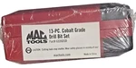 Mac Tools 13 Pc Cobalt Grade Drill Bit Set. Fixed Price $81.77.